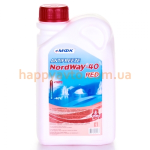Антифриз NordWay -40 Red 1кг